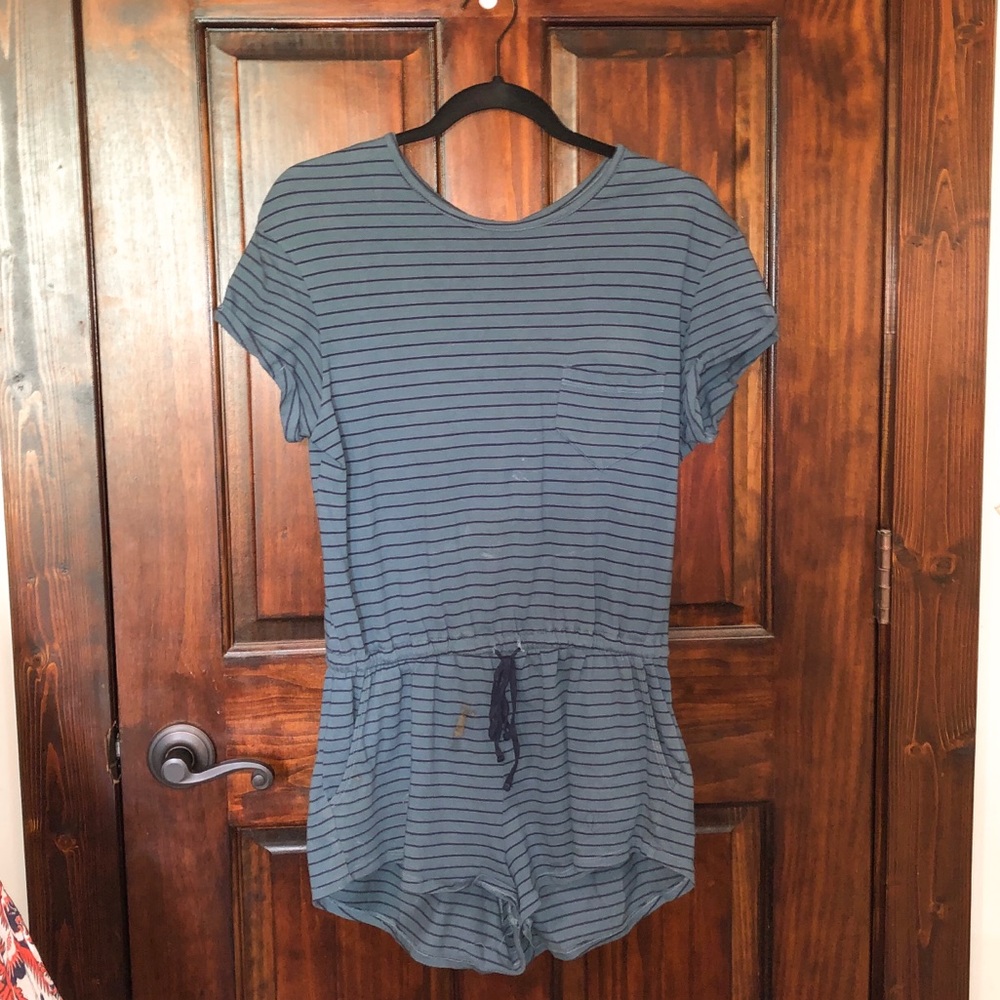 Urban Outfitters striped romper